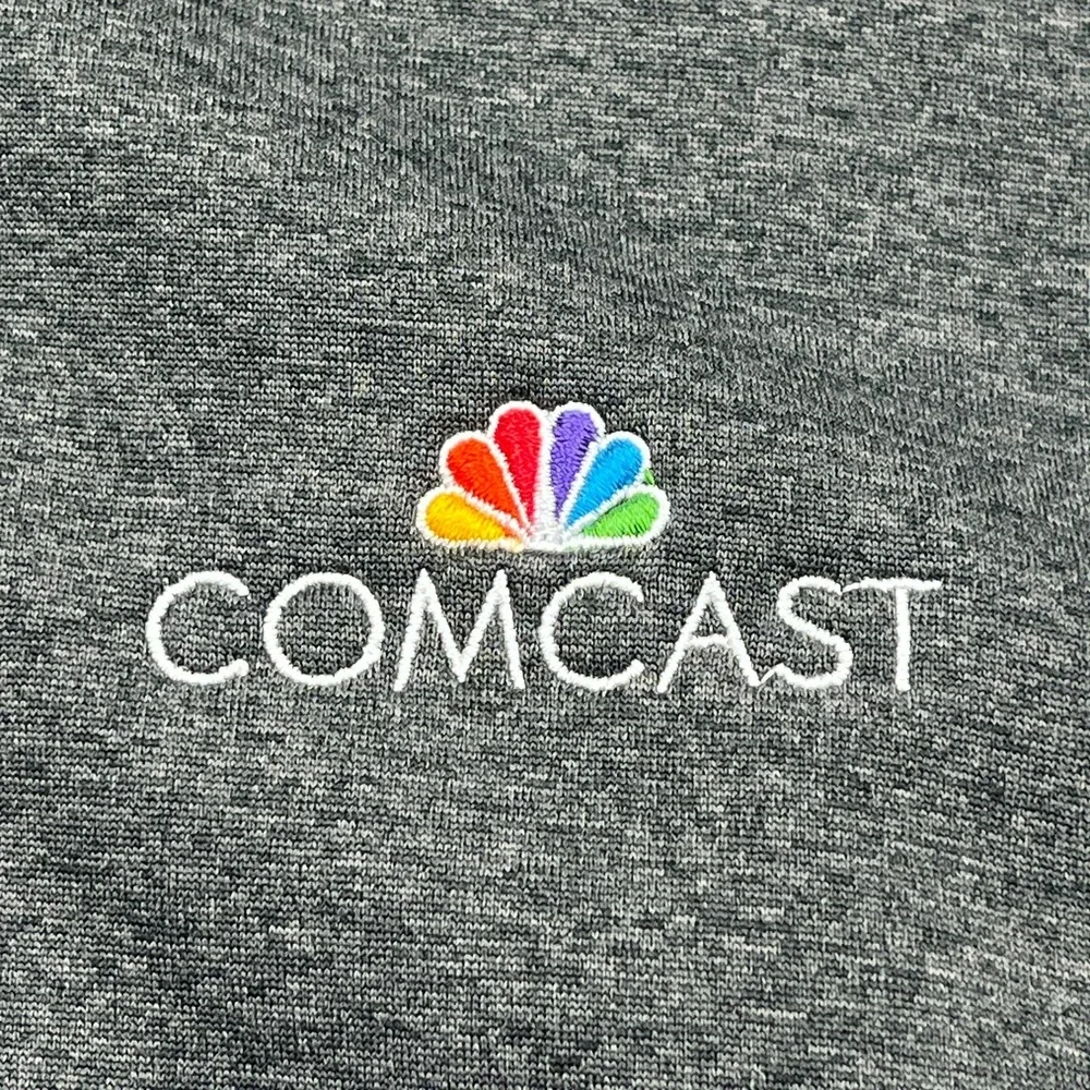 Comcast NBC North Face‎ Ridgeline Vest Women's XXL Gray Full Zip Pockets Winter